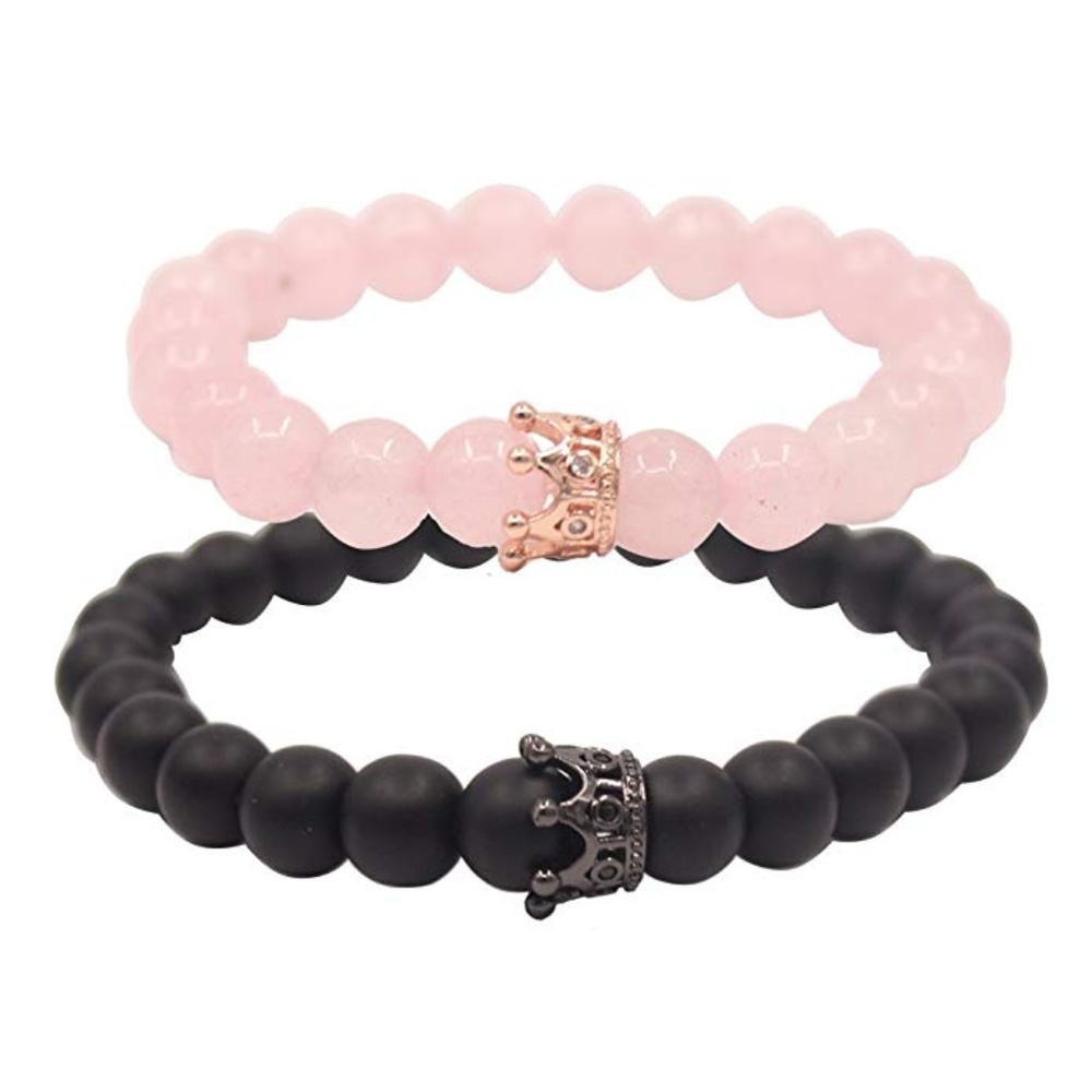 bracelet beads Distance Couple Bracelets 8mm